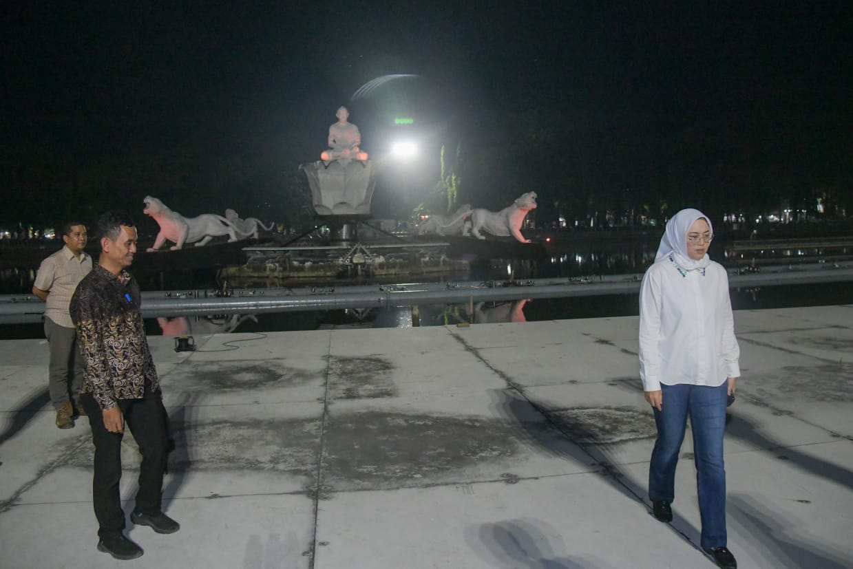 Debit Air Tak Cukup, Pemkab Batalkan Pertunjukan Air Mancur Sri Baduga