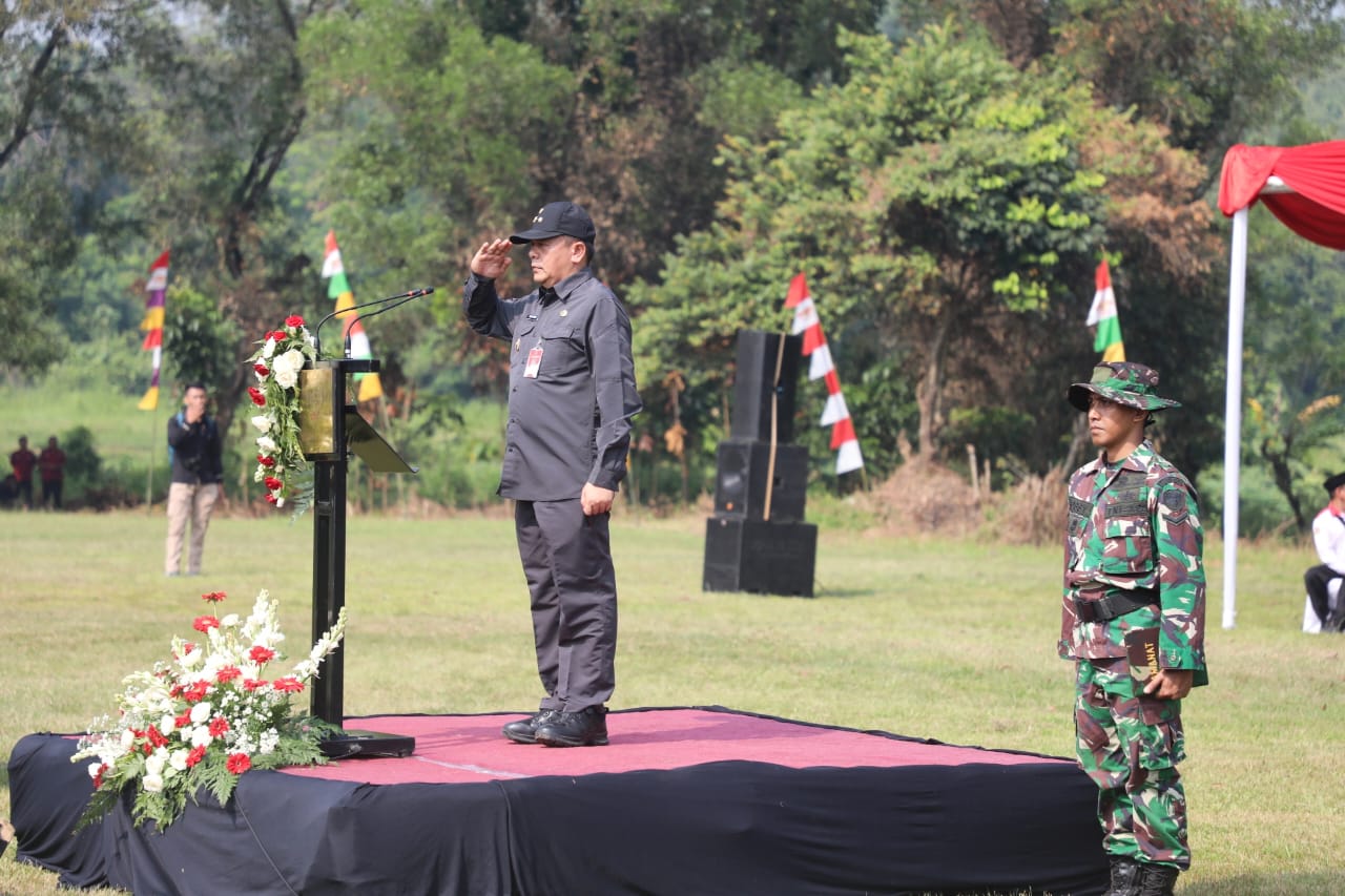Penjabat Bupati dan Dandim Purwakarta Buka TMMD ke-120 di Kecamatan Pondoksalam