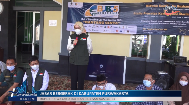 AMBU ANNE BERSAMA JABAR BERGERAK BERBAGI KEPADA ANAK YATIM