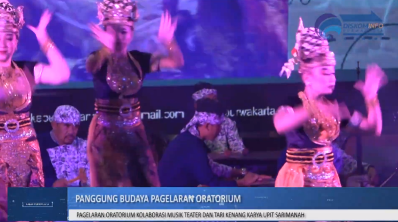 PANGGUNG BUDAYA PAGELARAN ORATORIUM, MENGENANG KARYA SENIMAN UPIT SARIMANAH