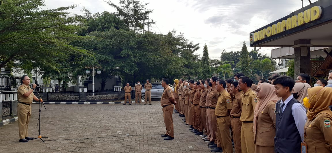 Apel Pagi Disporaparbud Purwakarta   
