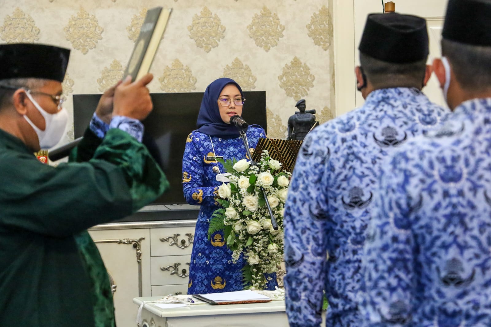Bupati Purwakarta Kukuhkan Lima Pejabat Administrator dan Pengawas   