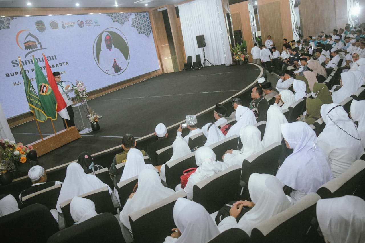 Bupati Anne Ratna Mustika: Para Jemaah Haji Purwakarta Dapat Menjadi Teladan Internasional   