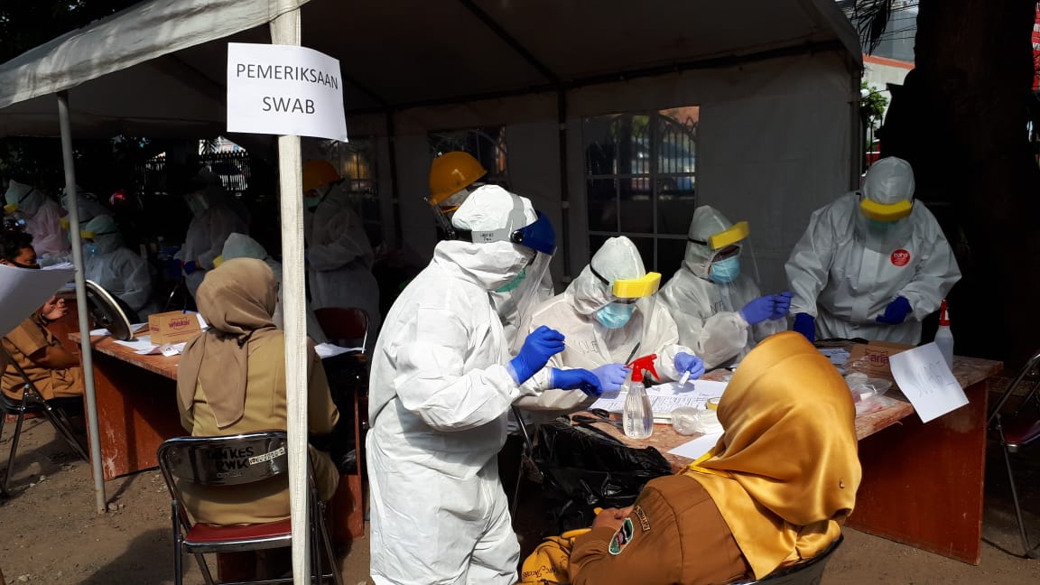 Pemkab Purwakarta Swab Test Ratusan ASN