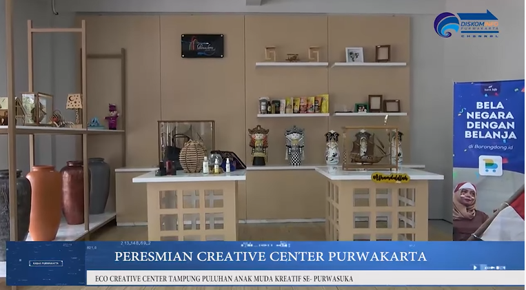 KINI KABUPATEN PURWAKARTA MILIKI GEDUNG CREATIVE CENTER UNTUK MASYARAKAT
