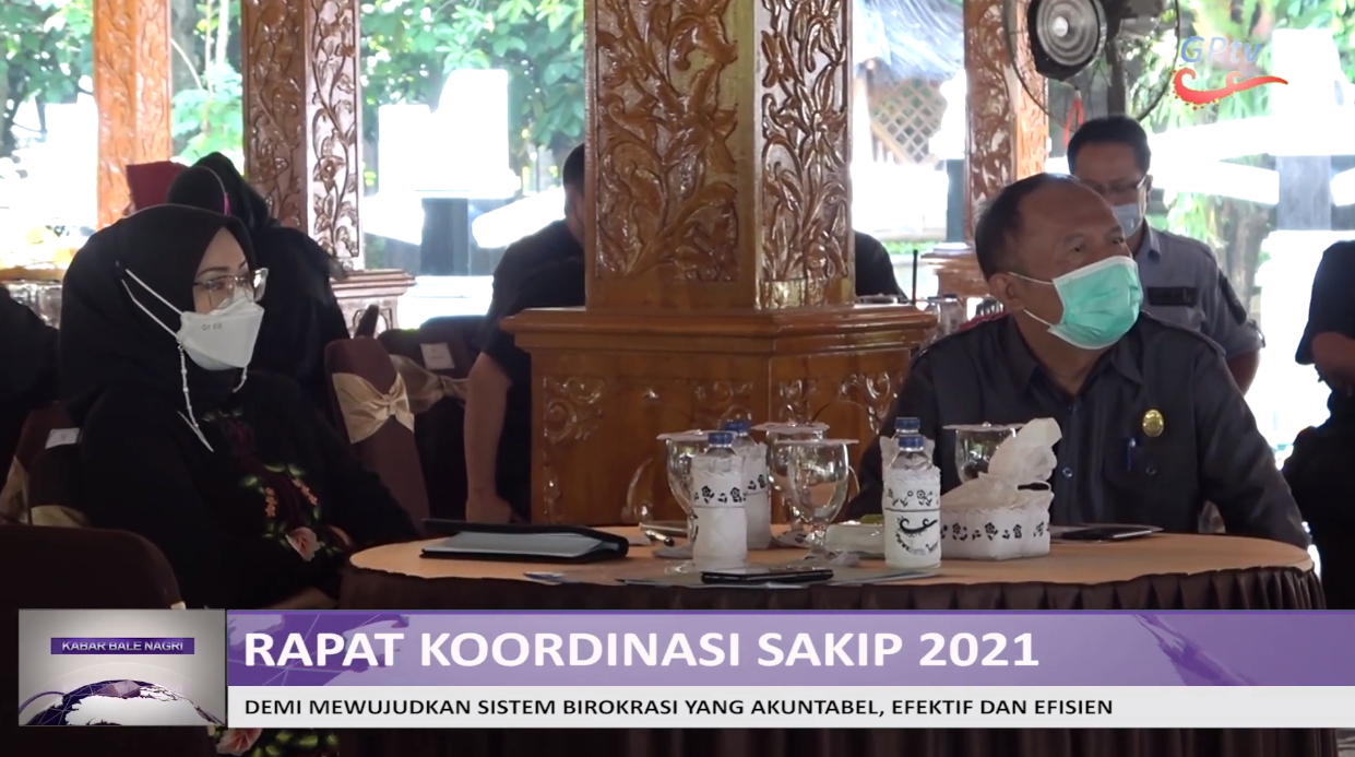 KABAR BALE NAGRI : PEMKAB PURWAKARTA LAKSANAKAN RAPAT KOORDINASI SAKIP 2021