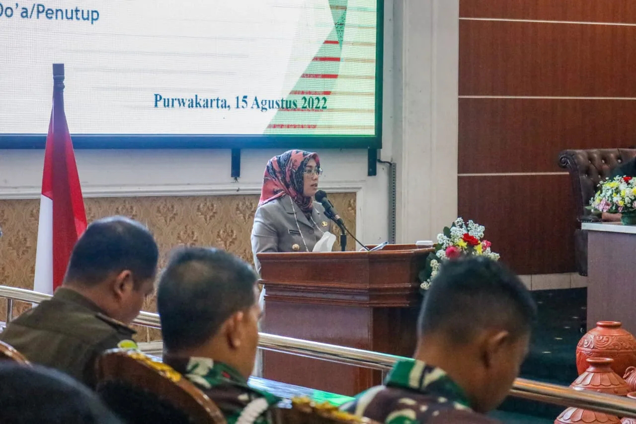 Paripurna, DPRD dan Pemda Purwakarta Sampaikan Dua Raperda   