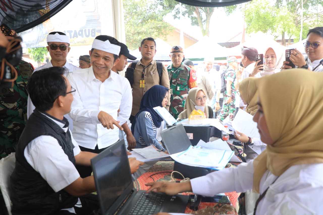 Gempungan Pelayanan Publik Hadir di Desa Plered
