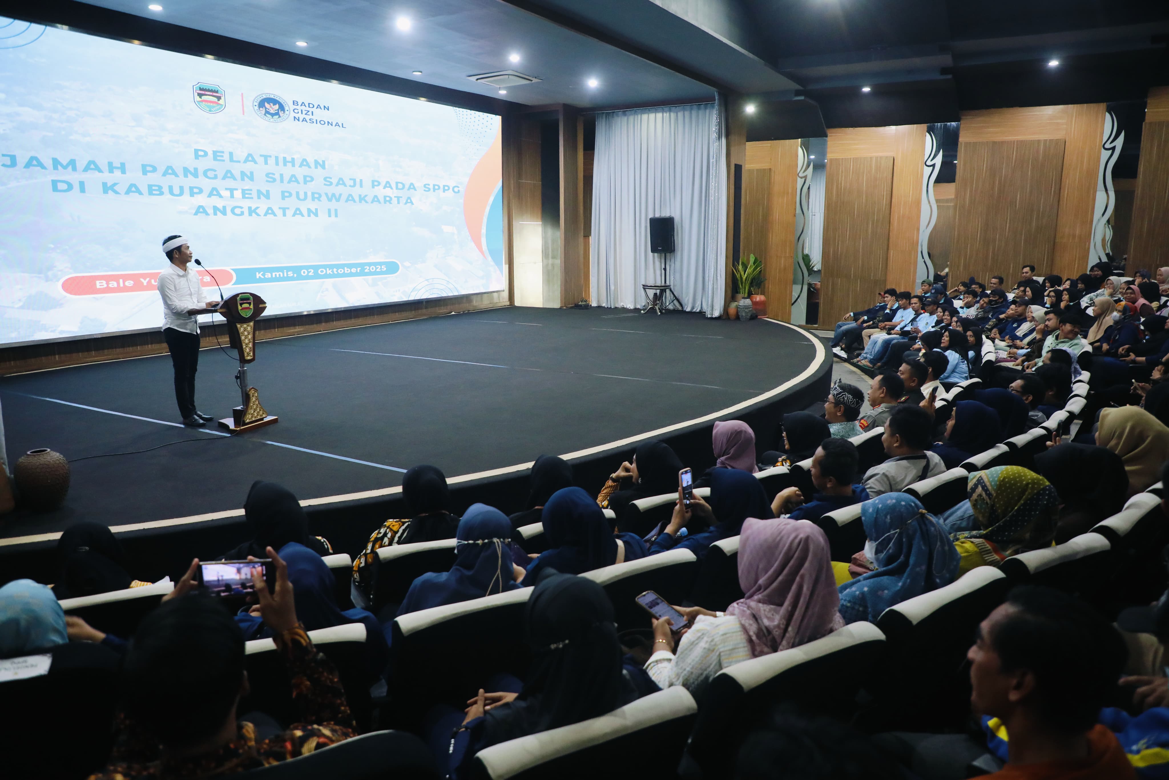 Ratusan Relawan Dapur SPPG Purwakarta Ikuti Pelatihan Higienitas Program MBG