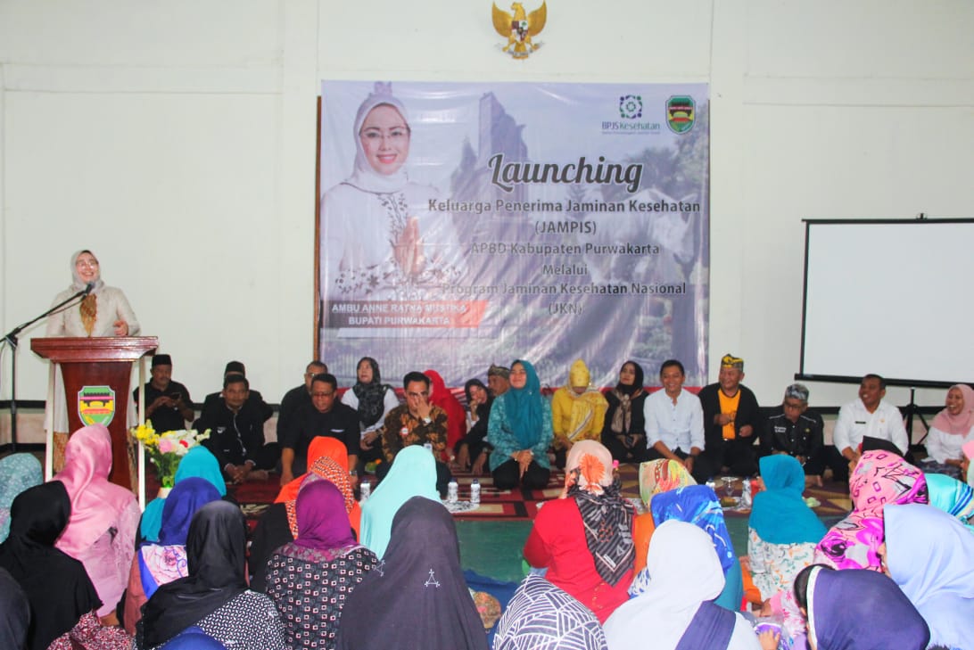 Bupati Anne Launching Program Jampis Melalui Jaminan Kesehatan Nasional (JKN)