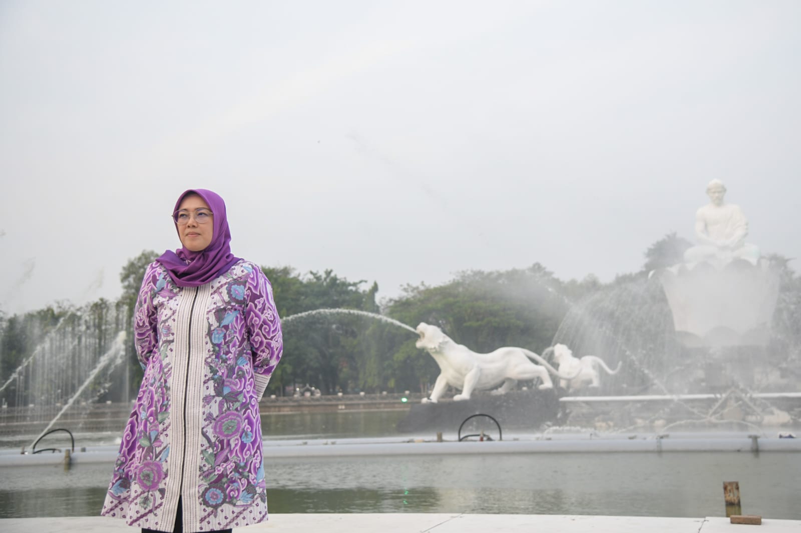 Pasokan Air Persawahan Aman, Pertunjukan Air Mancur Terbesar Di Asia Tenggara Siap Digelar