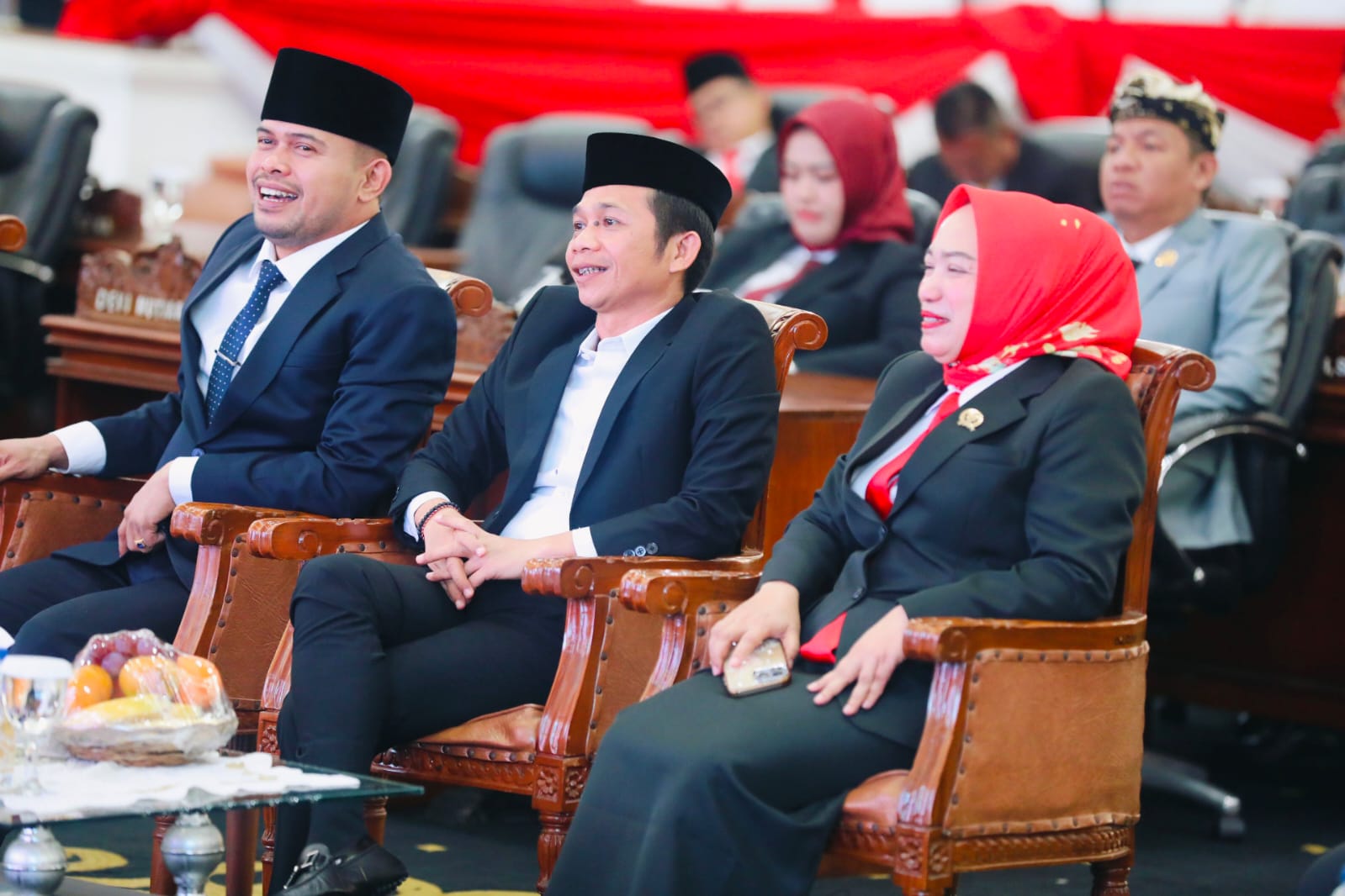 Bupati dan Wakil Bupati Purwakarta Hadiri Paripurna Mendengarkan Pidato Kenegaraan Presiden RI