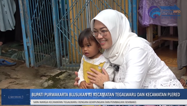 BUPATI PURWAKARTA TINJAU PELAYANAN PUBLIK DAN IRIGASI DI DUA KECAMATAN