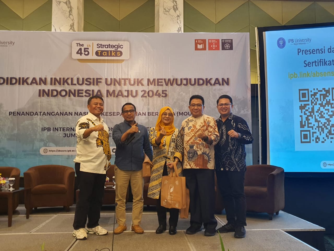 Didapuk Jadi Pembicara Pendidikan Inklusif di IPB, Kadisdik Purwakarta Paparkan Gagasan TdBA