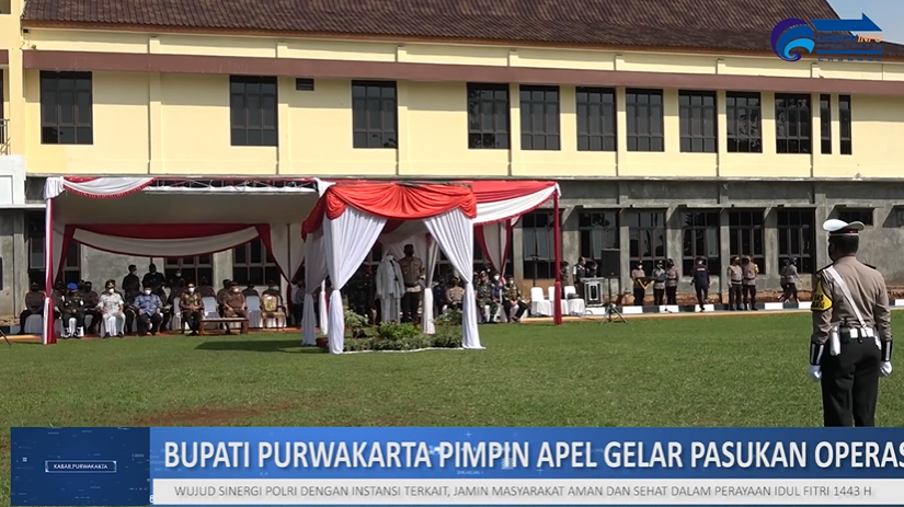 APEL GELAR PASUKAN OPS KETUPAT LODAYA 2022 UNTUK MASYARAKAT AMAN DAN SEHAT PADA IDUL FITRI 1443 H