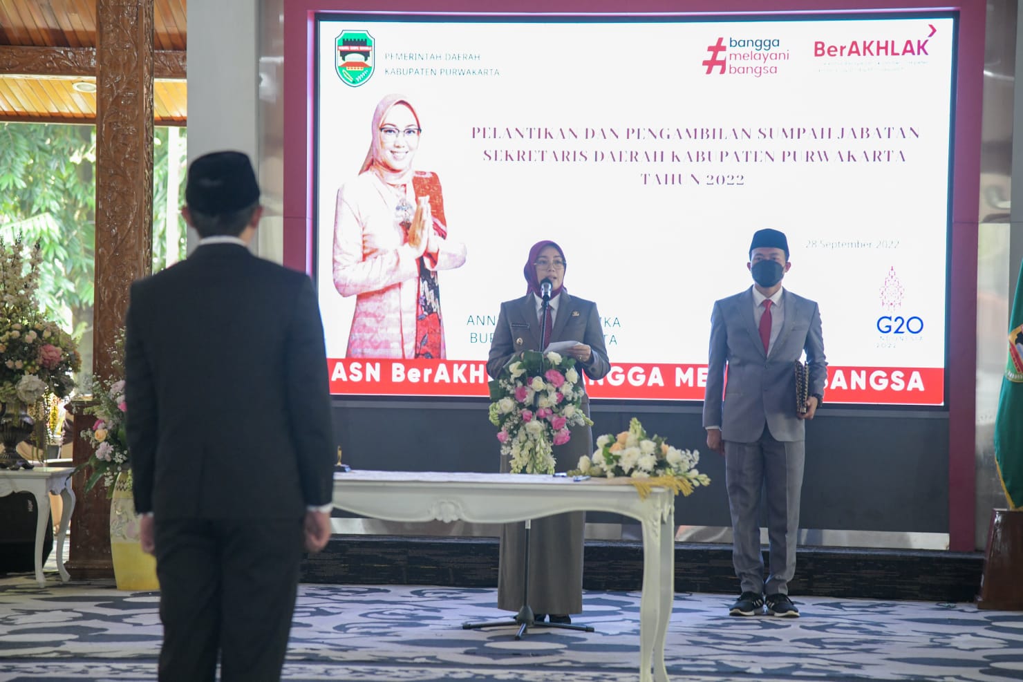 Bupati Purwakarta Lantik Norman Jadi Sekda   