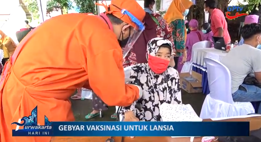 PURWAKARTA HARI INI - GEBYAR VAKSINASI LANSIA SEKALIGUS LAUNCHING BALE SAUYUNAN