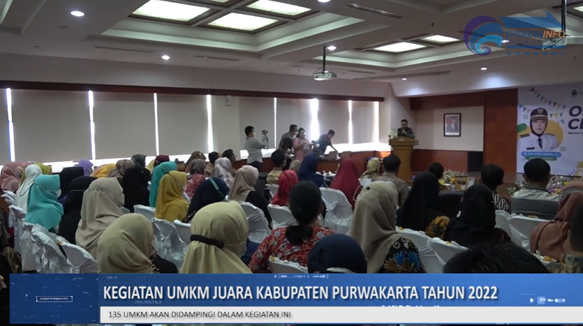 135 UMKM TERIMA PENDAMPINGAN DALAM KEGIATAN UMKM JUARA KABUPATEN PURWAKARTA TAHUN 2022