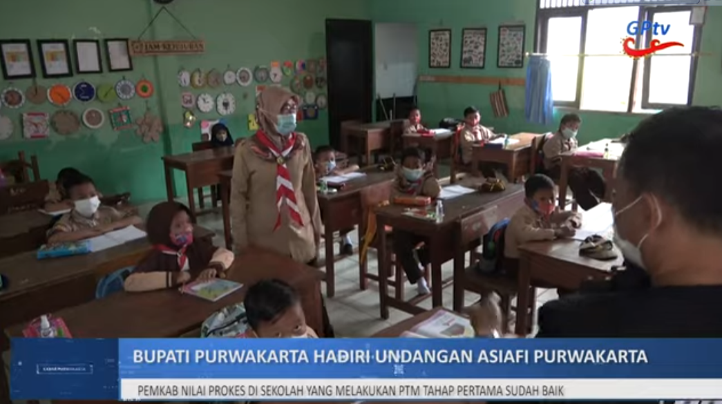 PURWAKARTA GELAR PEMBELAJARAN TATAP MUKA DI 14 KECAMATAN