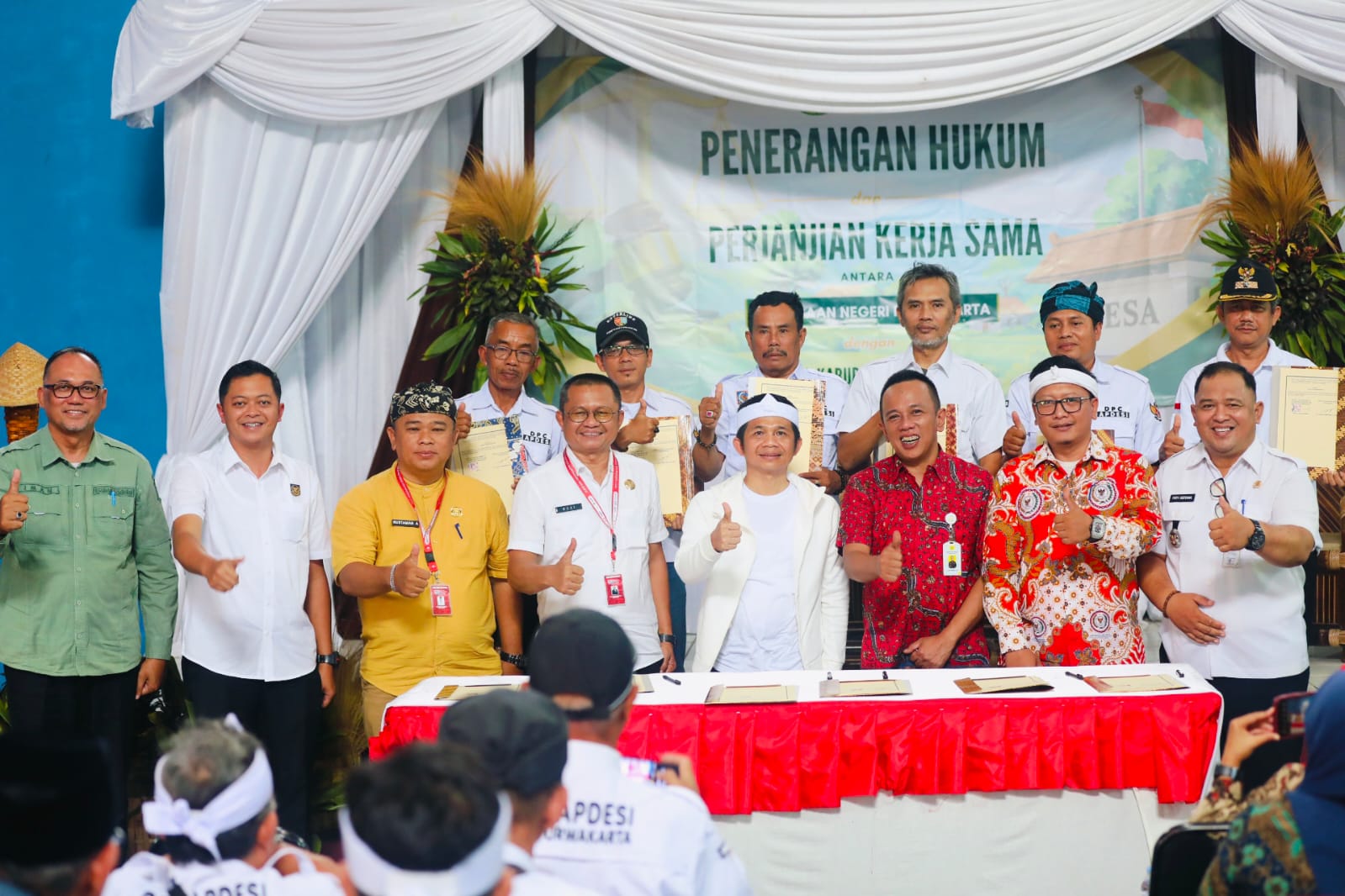 Cegah Penyimpangan Dana Desa, Bupati Purwakarta Hadiri Penandatanganan MoU dengan Kejaksaan