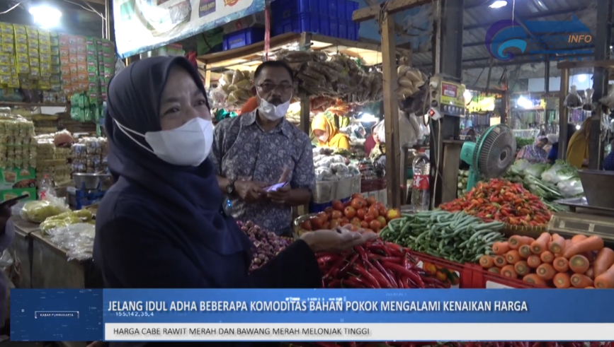 JELANG IDUL ADHA BEBERAPA KOMODITAS BAHAN POKOK MENGALAMI KENAIKAN HARGA