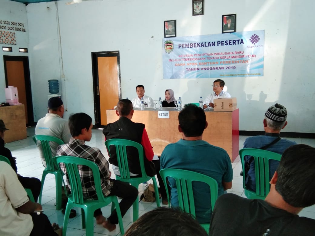 Disnakertrans Sisir Warga Usia Produktif Untuk Program Tenaga Kerja Mandiri