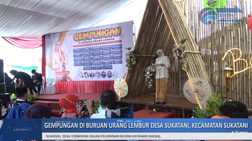 GEMPUNGAN DI BURUAN URANG LEMBUR DESA SUKATANI, KECAMATAN SUKATANI