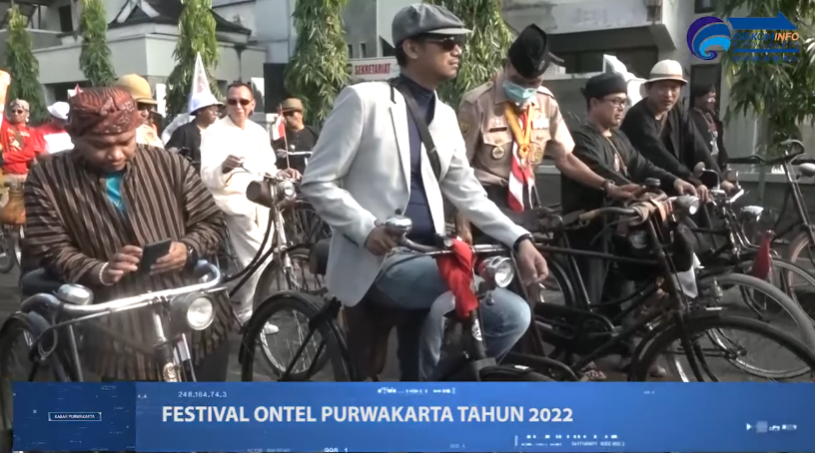 500 ONTELIS DI JAWA BARAT RAMAIKAN FESTIVAL ONTEL DI RANGKAIAN HARI JADI PURWAKARTA TAHUN 2022