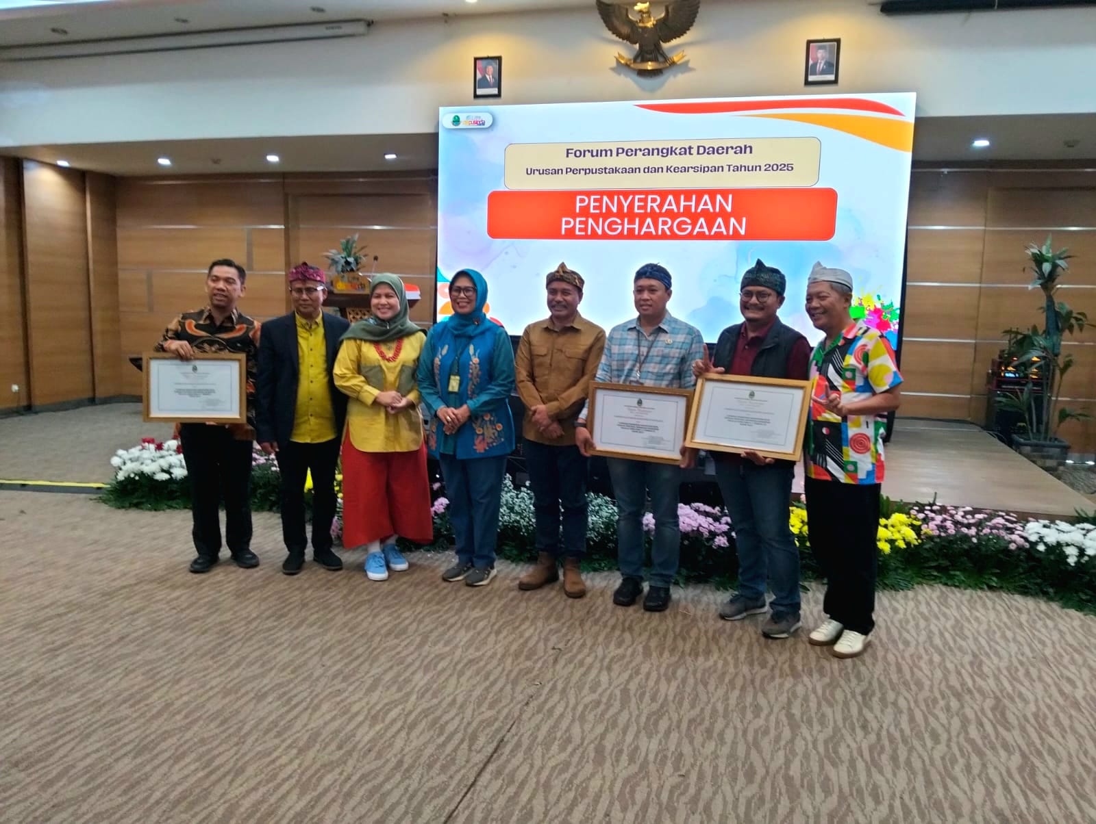 Disipusda Purwakarta Raih Dua Penghargaan dari Pemprov Jabar