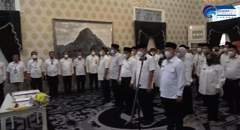 PELANTIKAN 34 ASN DI LINGKUNGAN PEMKAB PURWAKARTA