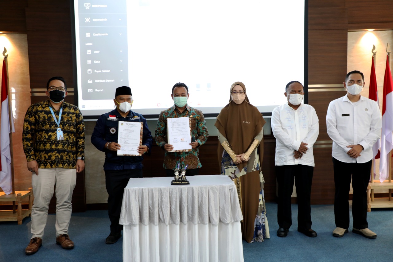 Distribusikan STTS, Bapenda Purwakarta Targetkan PBB Sebesar 80 Miliar