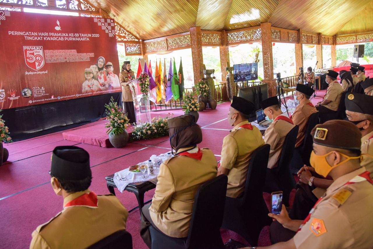 Menegaskan Peran Pramuka Dalam Penanggulangan Covid-19