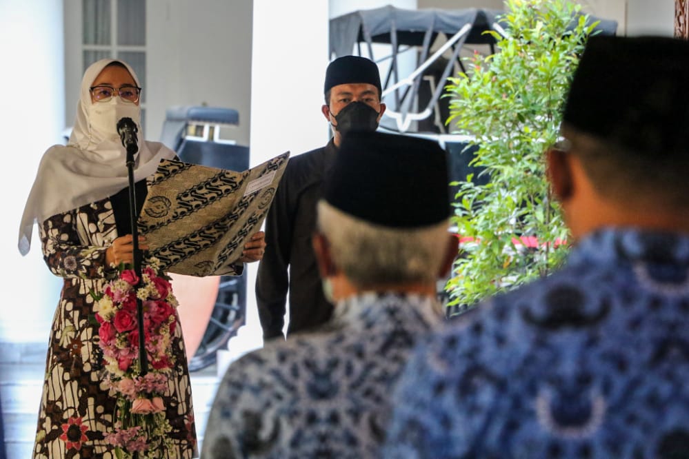 Bupati Purwakarta Lantik Puluhan Pejabat Administrator dan Pengawas