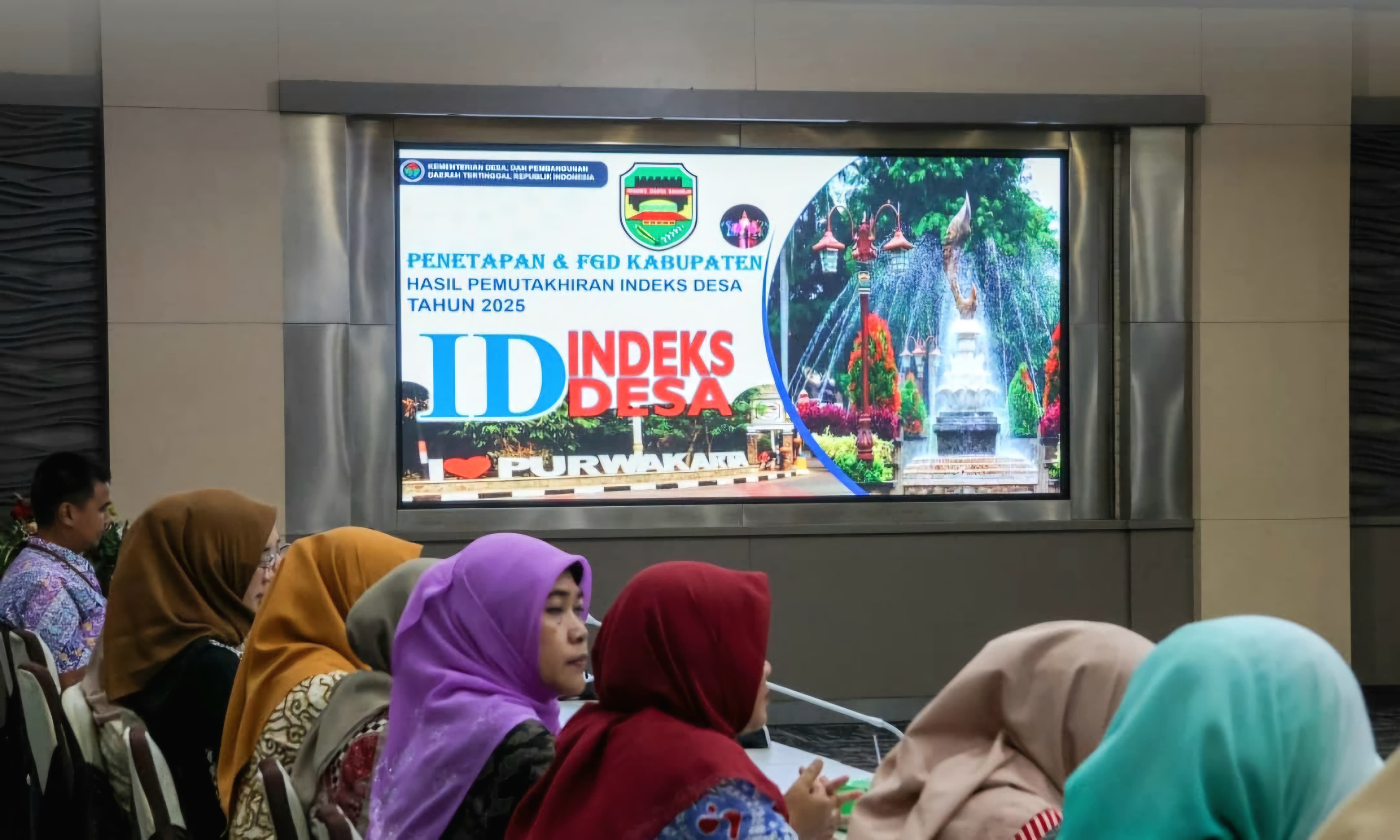 Purwakarta Pacu Pembangunan Desa Berbasis Data: Hasil Positif Indeks Desa 2025