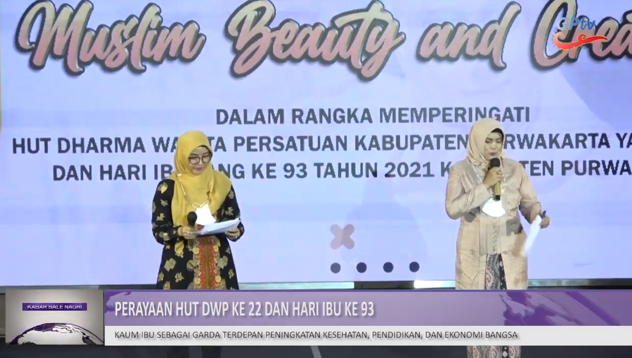 PERINGATAN HARI IBU DAN HUT DHARMA WANITA PERSATUAN KE-22 DI PURWAKARTA TEGASKAN PERAN LUAS KAUM IBU