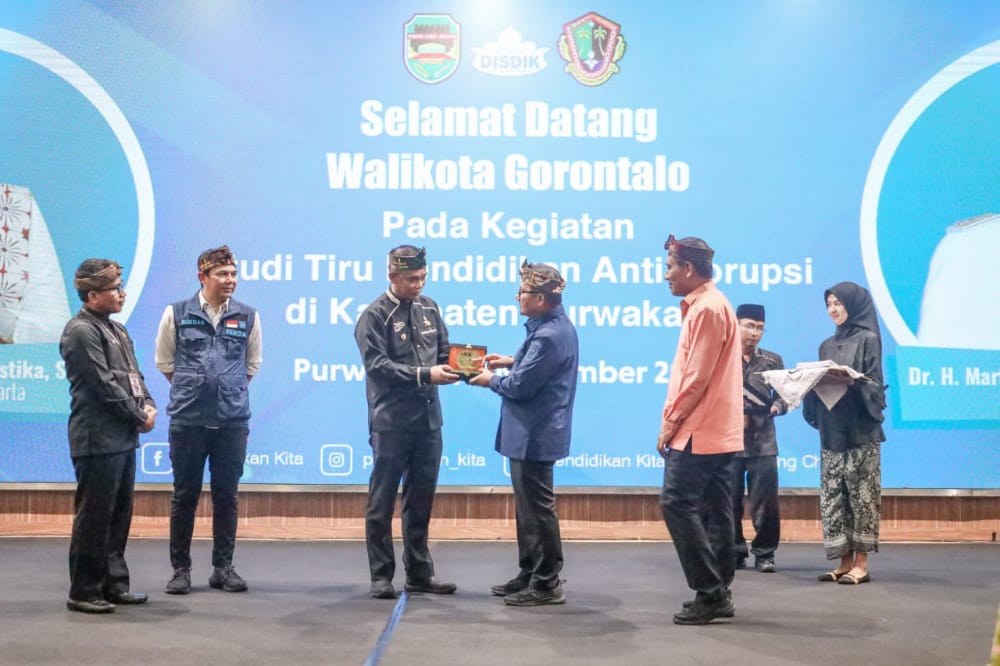 Studi Tiru Pendidikan Anti Korupsi, Walikota Gorontalo Kunjungi Purwakarta