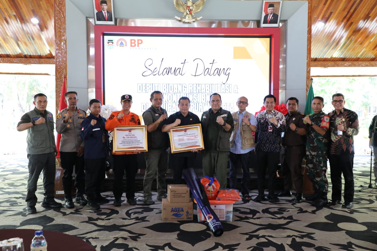 BNPB Asesmen Bencana Alam di Kabupaten Purwakarta