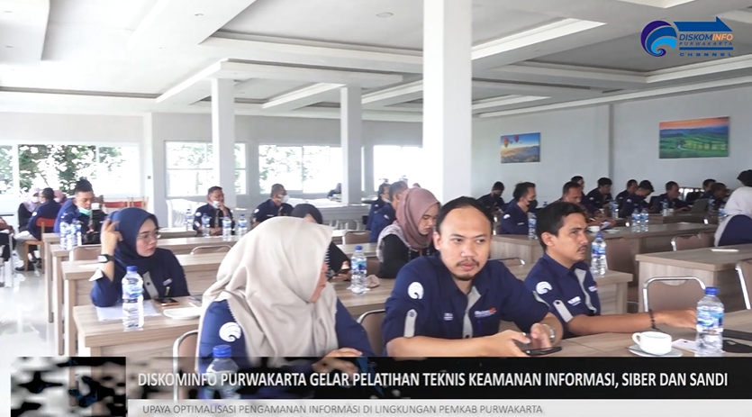 OPTIMALKAN PENGAMANAN INFORMASI, DISKOMINFO PURWAKARTA GELAR PELATIHAN TEKNIS