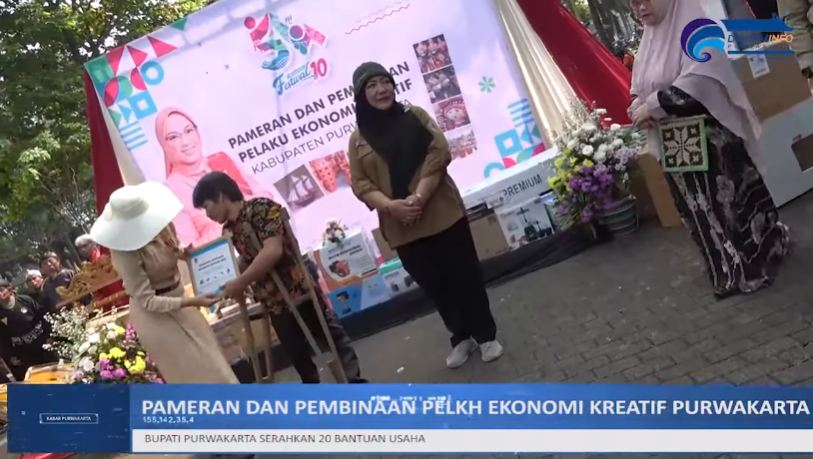 TINGKATKAN PEREKONOMIAN MASYARAKAT DI PURWAKARTA DENGAN PEMBINAAN EKONOMI KREATIF