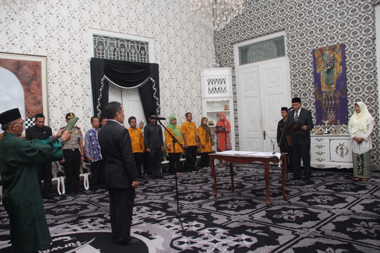 Lantik Pj. Sekda, Penjabat Bupati Purwakarta Tekankan Kawal Masa Transisi Pemerintahan