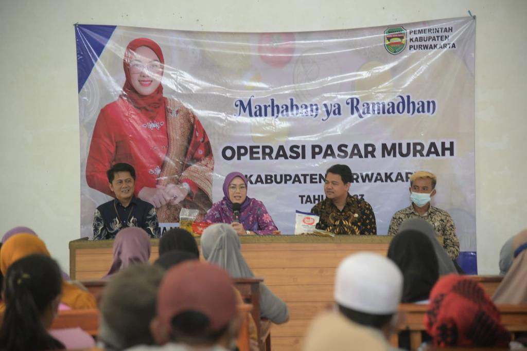 Bantu Masyarakat Purwakarta Dapat Akses Pangan Murah, Bupati Anne Gelar Operasi Pasar