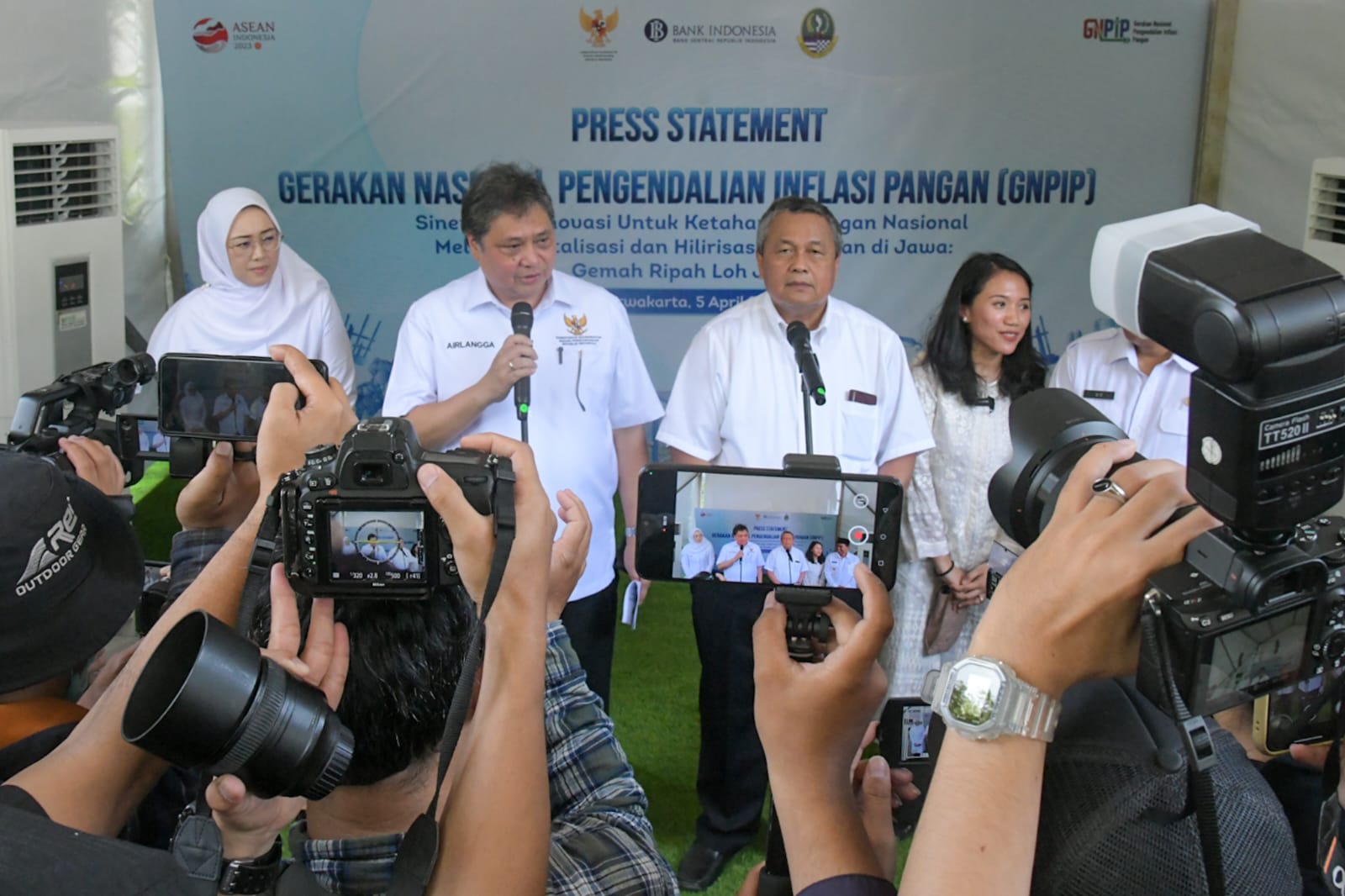 Menko Perekonomian Jadikan Purwakarta Lokasi Kick Off Gerakan Nasional Pengendalian Inflasi Pangan