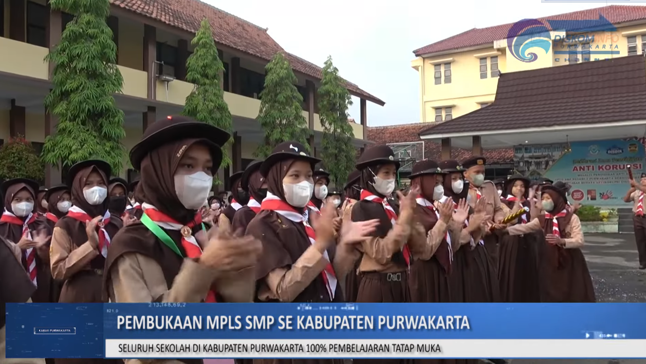 BUPATI PURWAKARTA BUKA MPLS SMP TAHUN PELAJARAN 2022 / 2023
