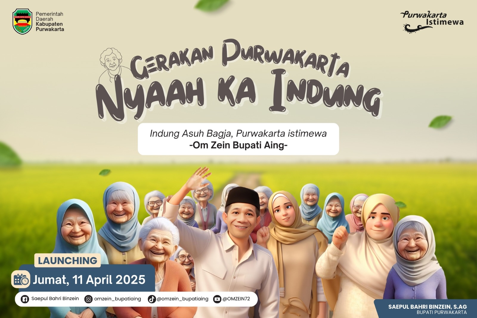 Indung Asuh Bagja, Purwakarta Istimewa: Sebuah Komitmen untuk Kesejahteraan Lansia Purwakarta