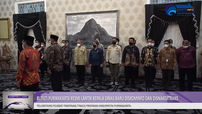 DUA PEJABAT PIMPINAN TINGGI PRATAMA KAB. PURWAKARTA RESMI DILANTIK