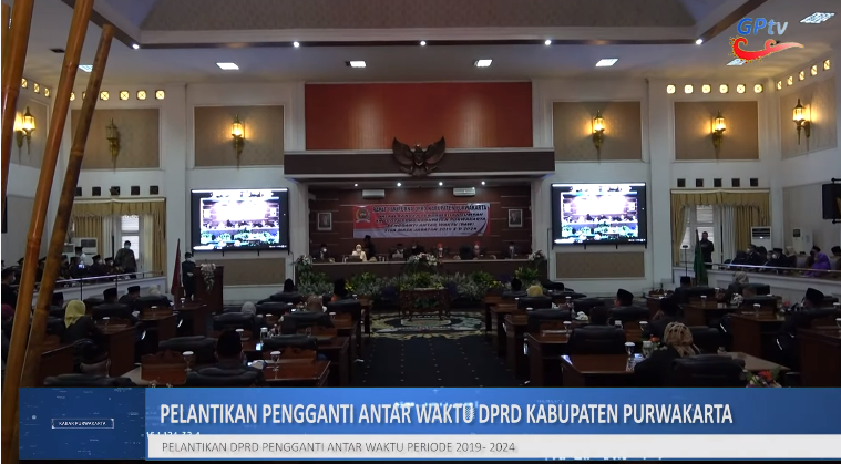 PELANTIKAN PENGGANTI ANTAR WAKTU DPRD KABUPATEN PURWAKARTA