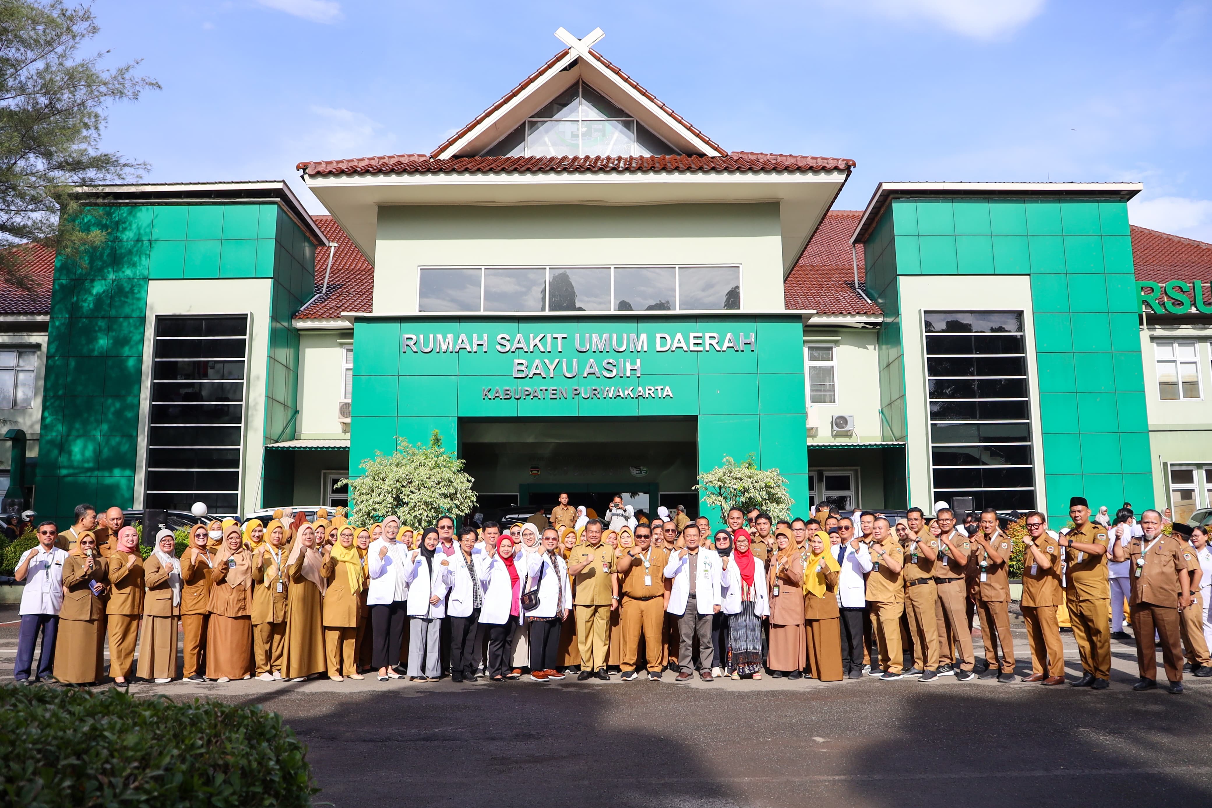 Jelang Berakhir Masa Tugas, Penjabat Bupati Purwakarta Temui Nakes RSUD Bayu Asih