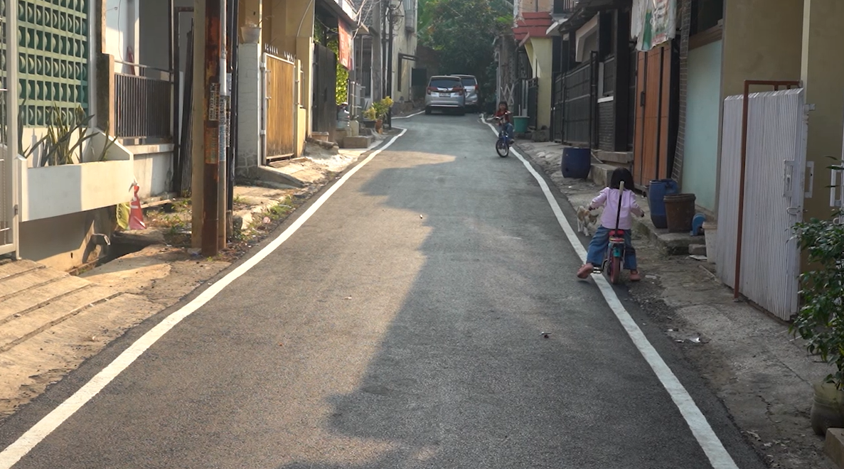 Komitmen Om Zein Tingkatkan Infrastruktur: Akses Jalan Perum Bamala Purwakarta Kini Mulus Total