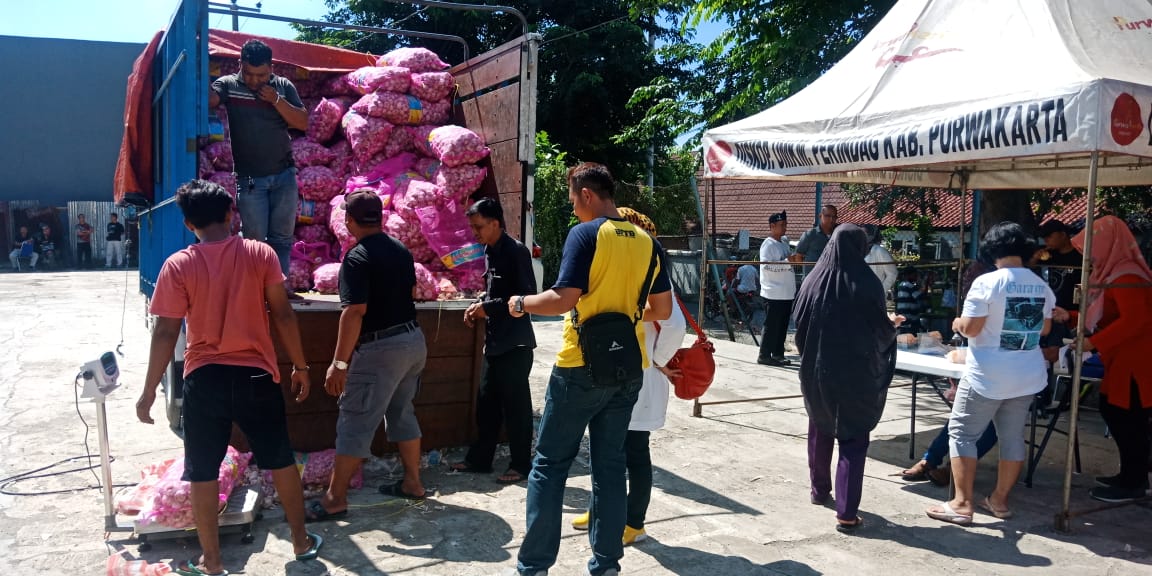 Stabilisasi Daya Beli Masyarakat, Satgas Pangan Gelar OPM Bawang Putih
