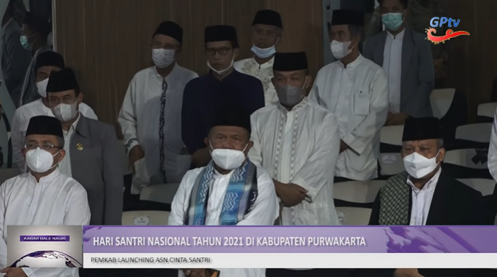 PERINGATI HARI SANTRI NASIONAL, PEMKAB PURWAKARTA LAUNCHING ASN CINTA SANTRI